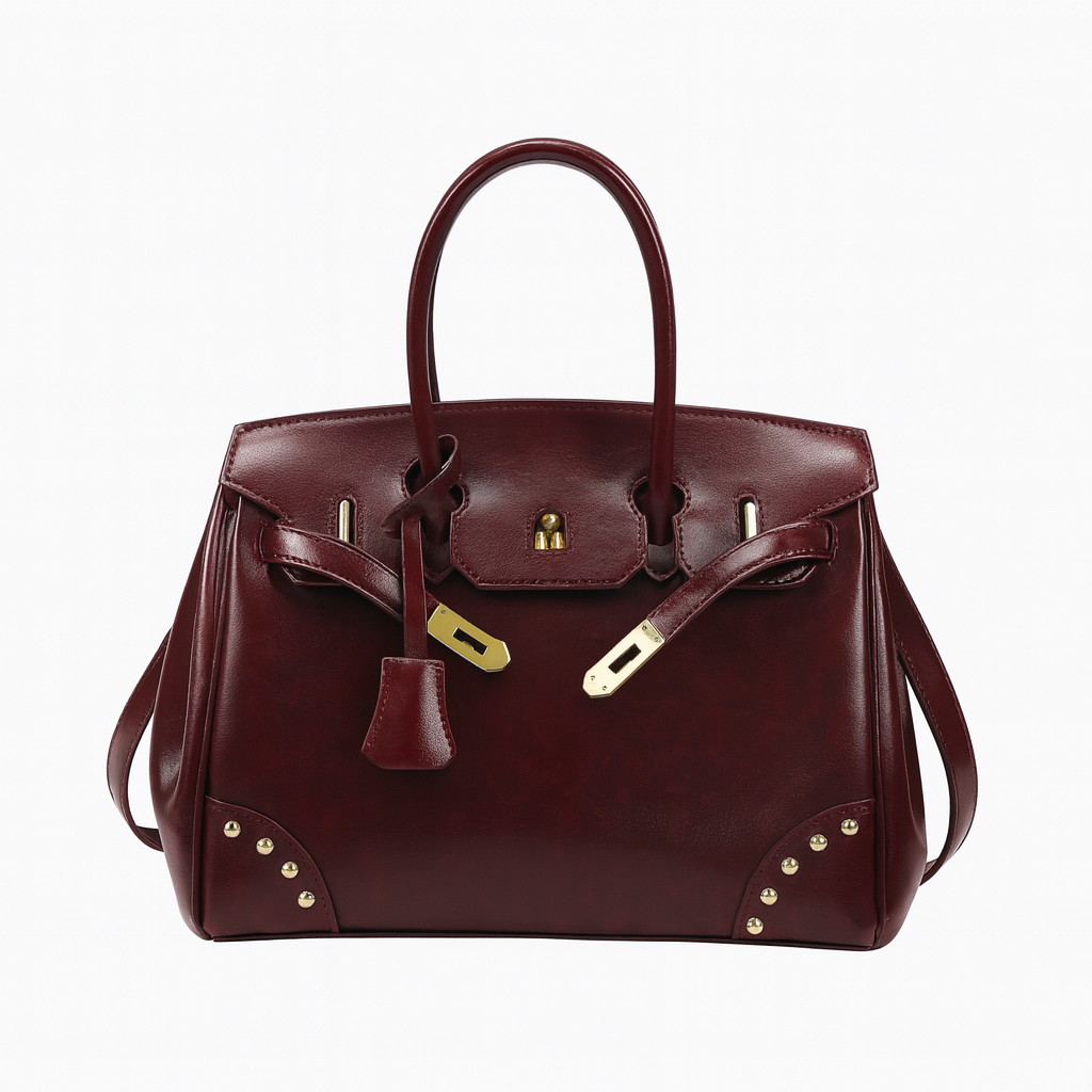 Ensemble 3 pièces : sac à main, pochette & porte-cartes avec bandoulière