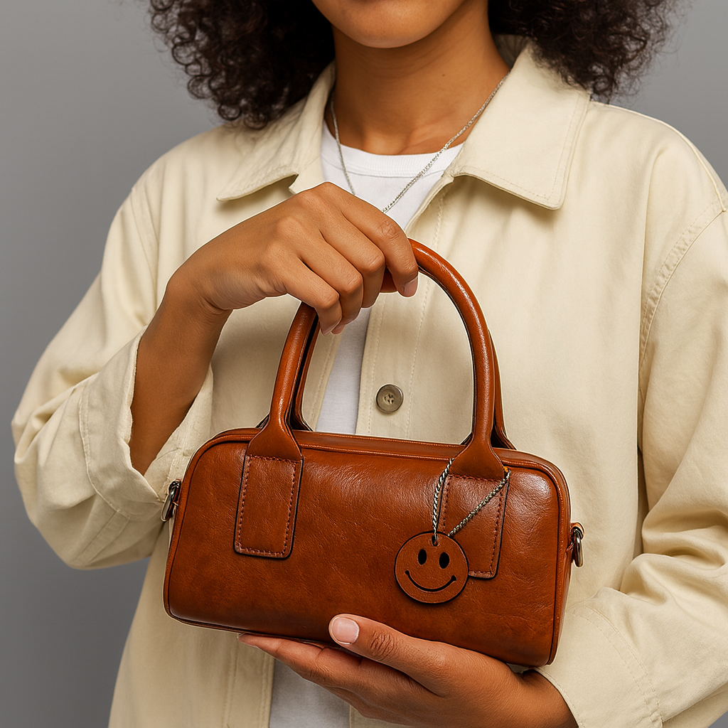 Sac bowling tendance avec bandoulière