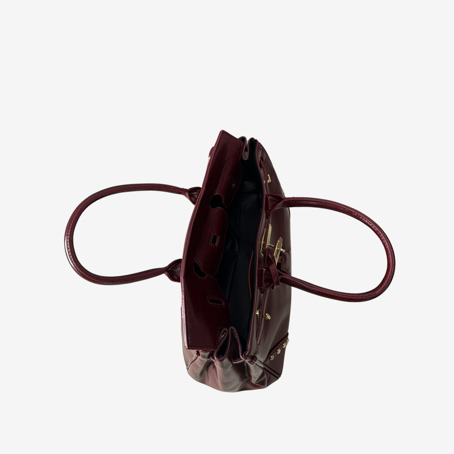 Ensemble 3 pièces : sac à main, pochette & porte-cartes avec bandoulière